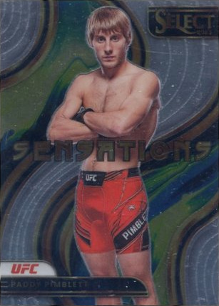 Paddy Pimblett 2023 Panini Select UFC Sensations #28 Black
