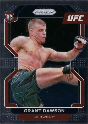 Grant Dawson 2022 Panini Prizm UFC Base #193 Black