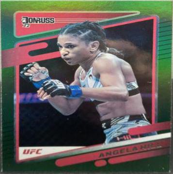 Angela Hill 2022 Panini Donruss UFC Base #151 Green