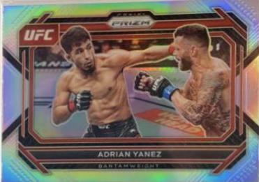 Adrian Yanez 2023 Panini Prizm UFC Base #6 Silver