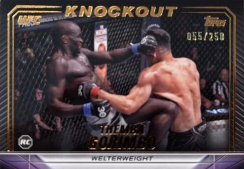 Themba Gorimbo 2024 Topps Knockout UFC Base #62 Bronze