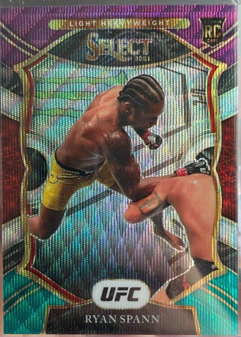 Ryan Spann 2021 Panini Select UFC Concourse #31 Tri Color