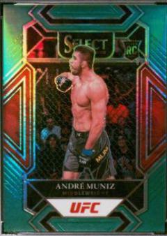 Andre Muniz 2022 Panini Select UFC Mezzanine #396 Green