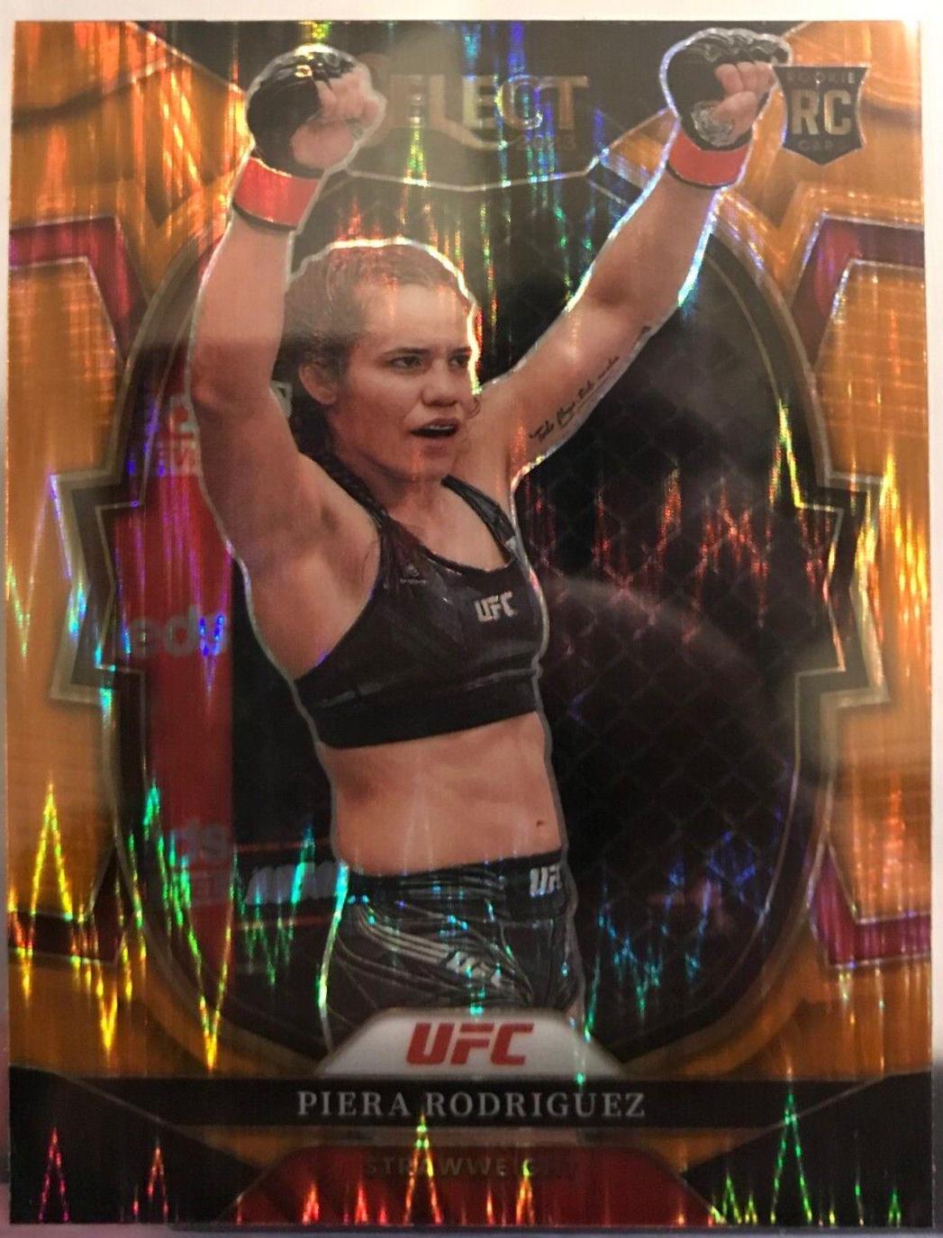 Piera Rodriguez 2023 Panini Select UFC Concourse #51 Orange Flash