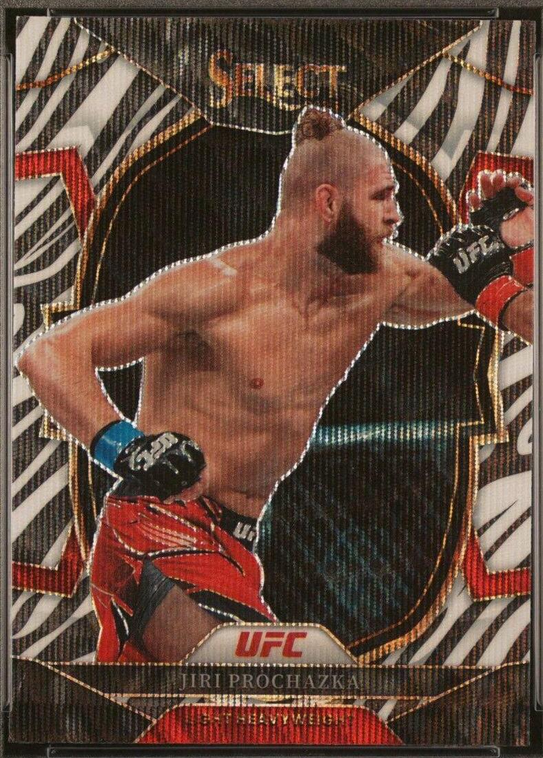 Jiri Prochazka 2023 Panini Select UFC Concourse #46 Zebra