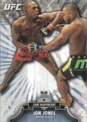 Jon Jones 2012 Topps UFC Bloodlines Base #75 Platinum
