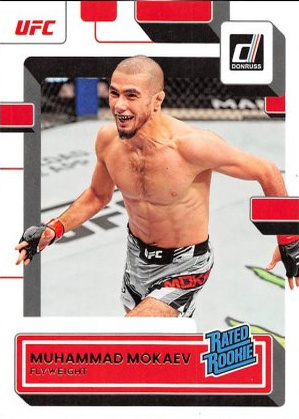 Muhammad Mokaev 2023 Panini Donruss UFC Base #212 Black