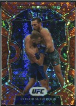 Conor McGregor 2021 Panini Select UFC Concourse #40 Red Disco