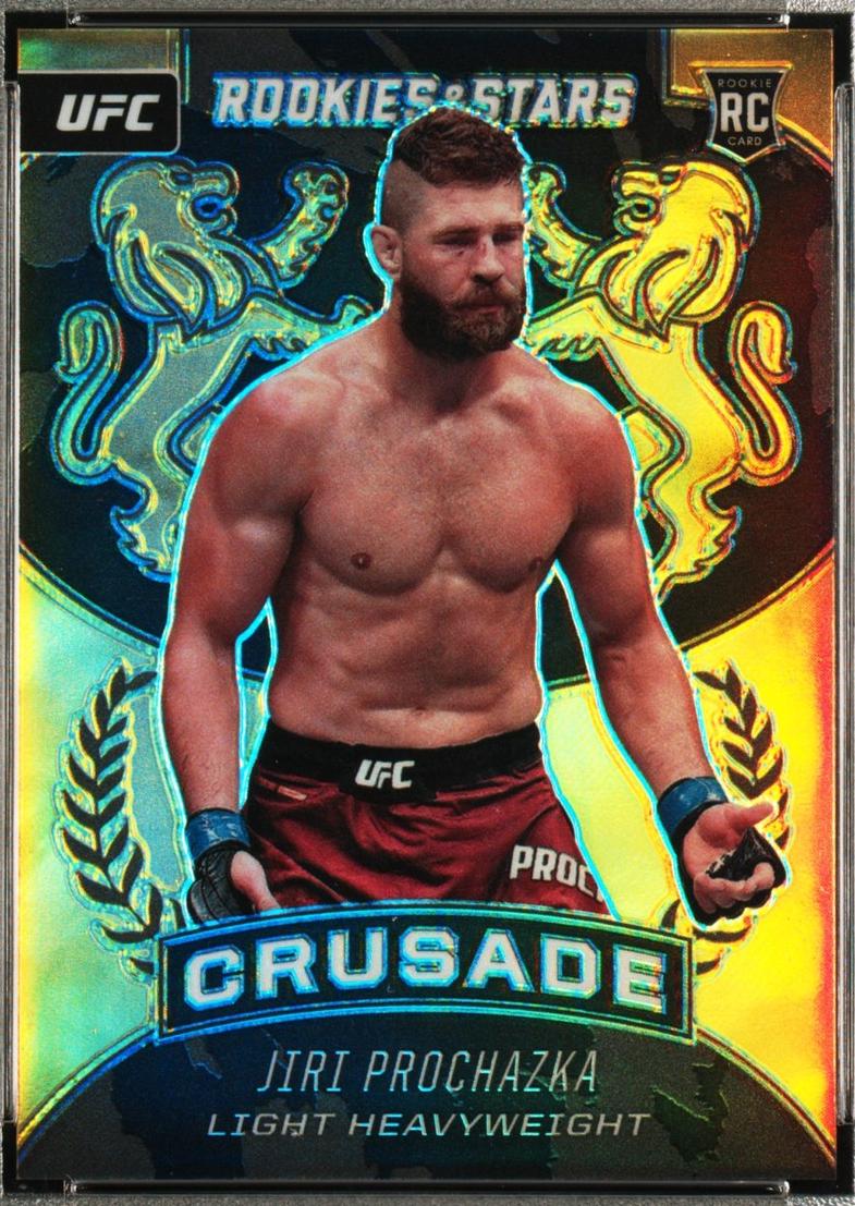 Jiri Prochazka 2021 Panini Chronicles UFC Base Crusade #232 Gold