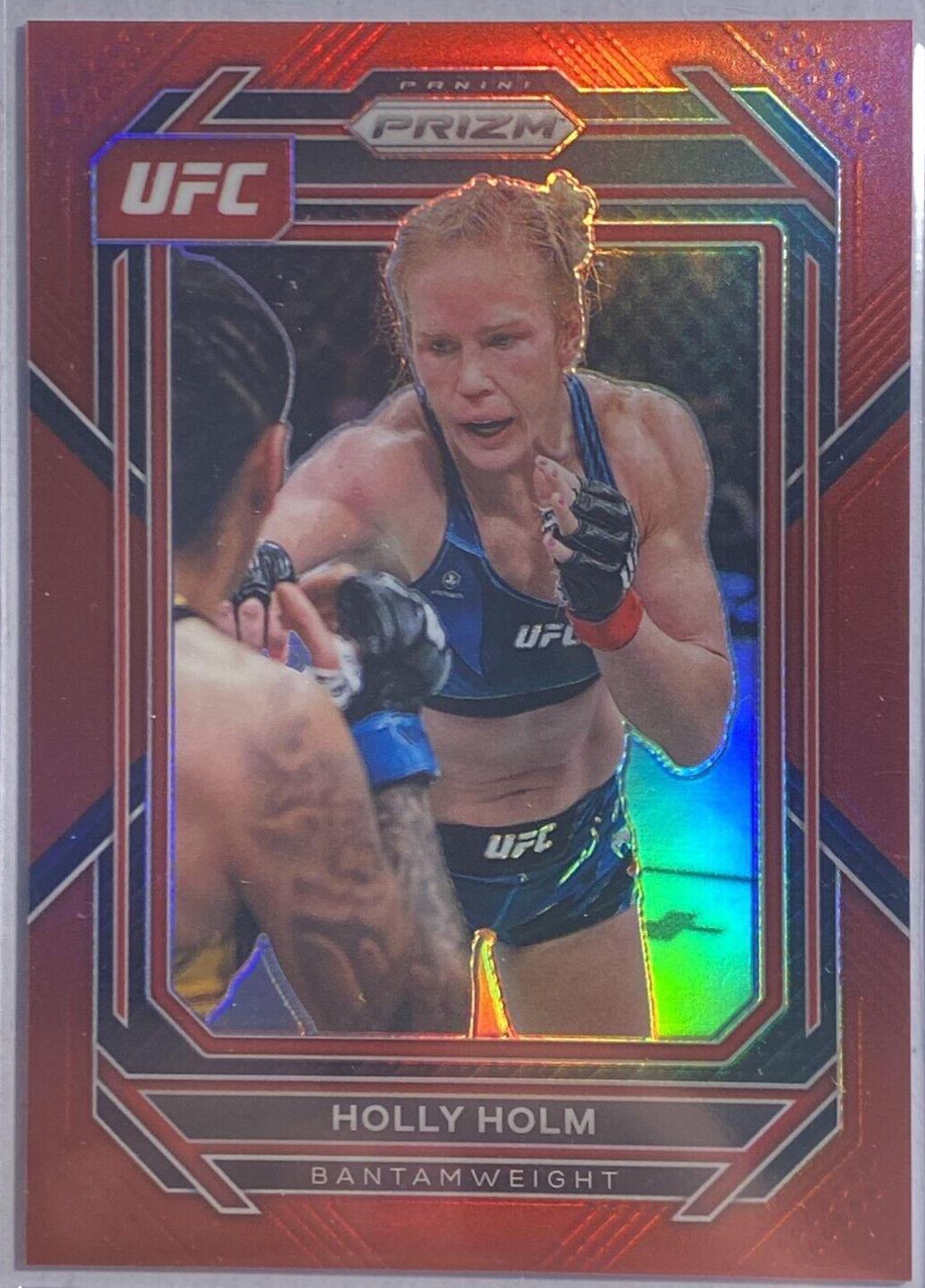 Holly Holm 2023 Panini Prizm UFC Base #157 Red