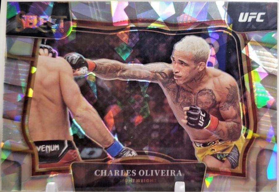 Charles Oliveira 2023 Panini Select UFC Octagonside #236 Lucky Envelopes