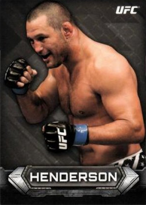 Dan Henderson 2014 Topps UFC Knockout Base #84 Mat Stock