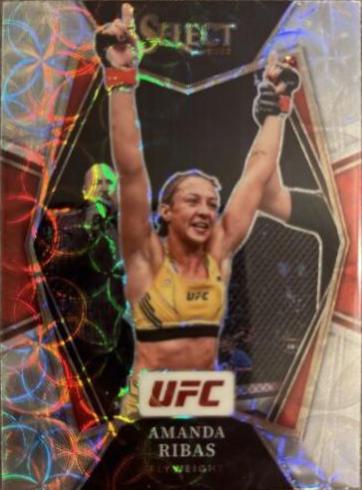 Amanda Ribas 2022 Panini Select UFC Premier Level #136 Scope