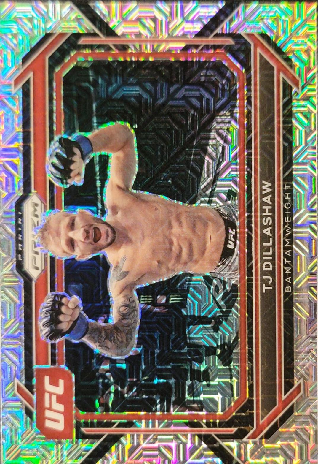 TJ Dillashaw 2023 Panini Prizm UFC Base #3 Mojo