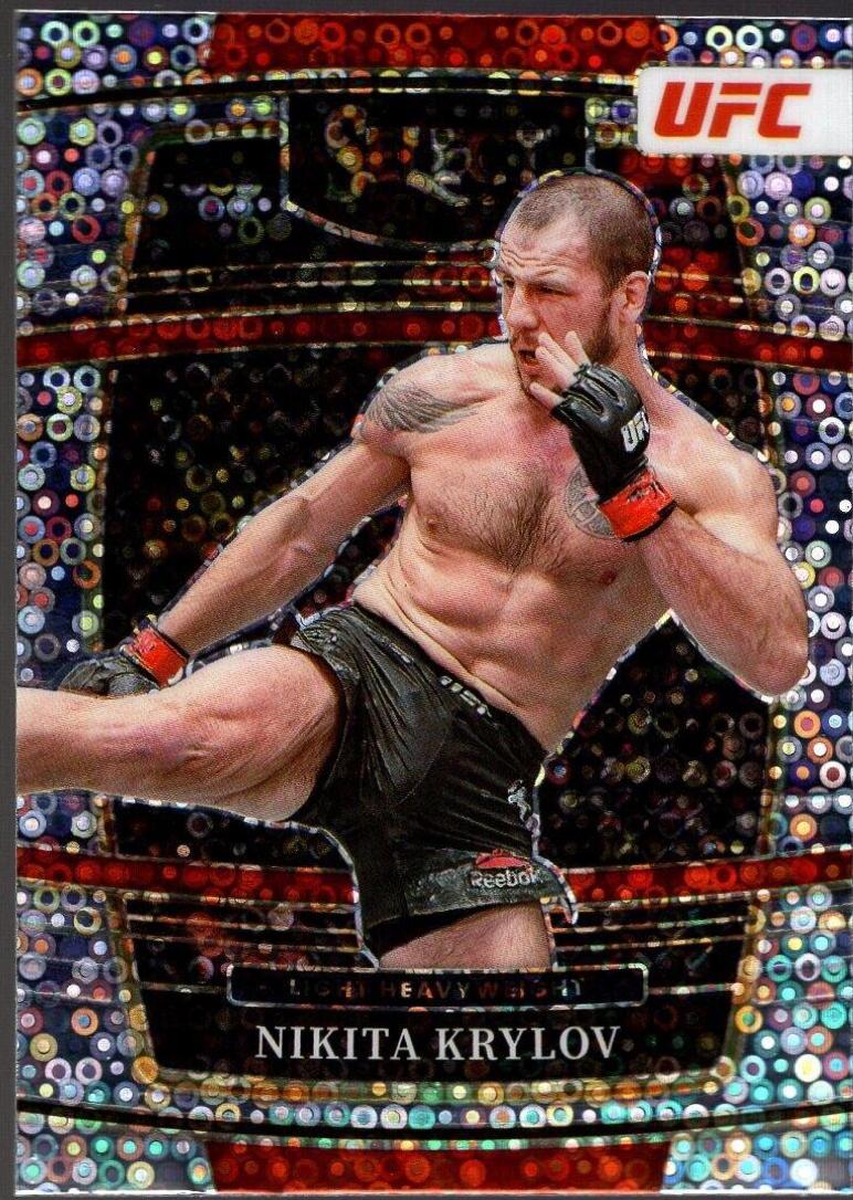 Nikita Krylov 2022 Panini Select UFC Concourse #58 Disco