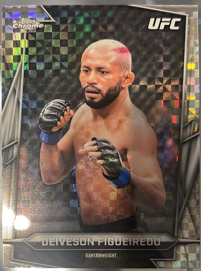 Deiveson Figueiredo 2026 Topps Chrome UFC Base #89 X-fractor