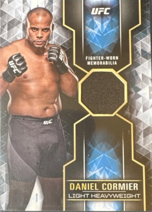 Daniel Cormier 2017 Topps UFC Knockout Knockout Relics #KR-DCO Blue