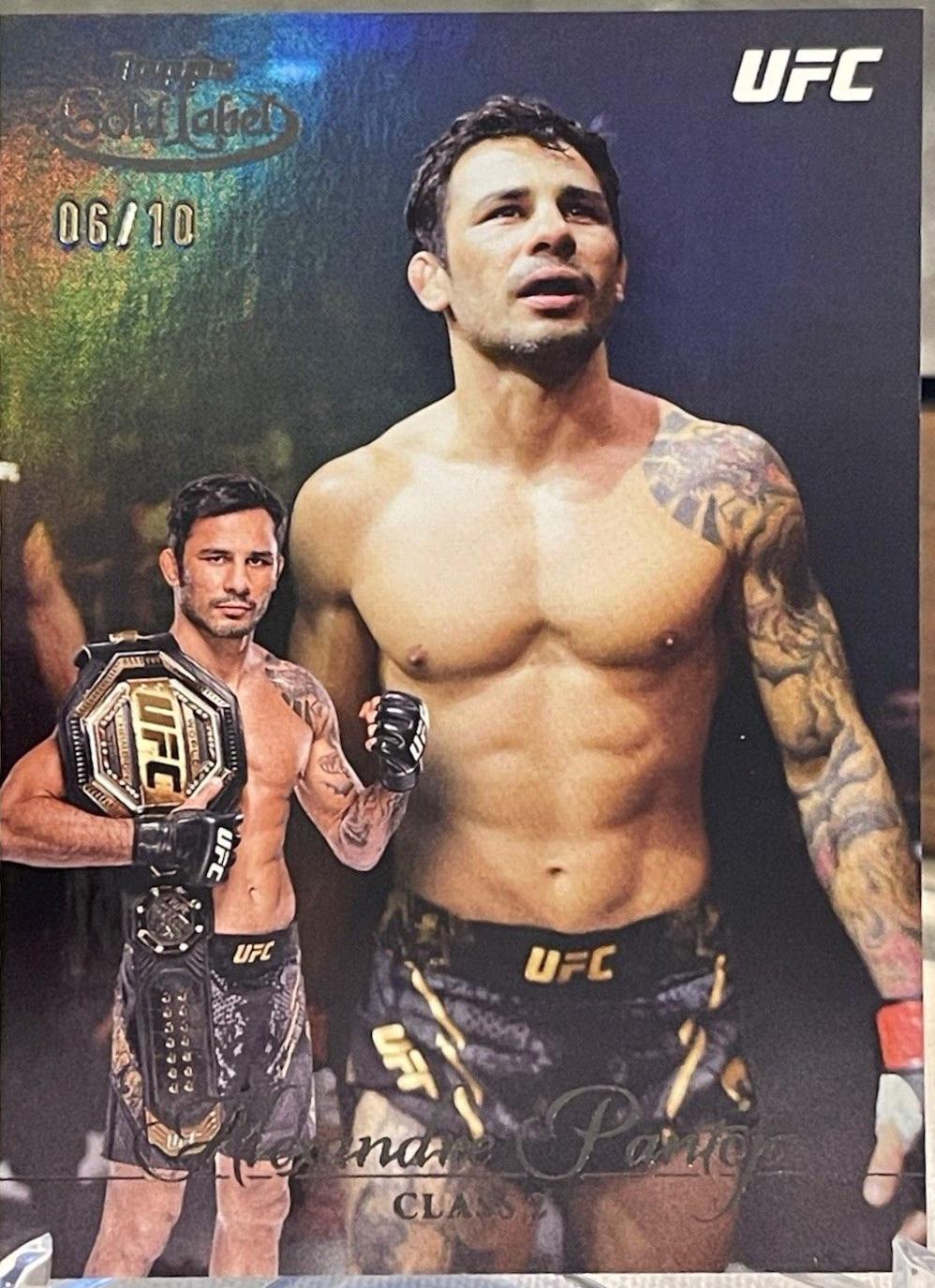 Alexandre Pantoja 2024 Topps Gold Label UFC Base Class I #2 Red