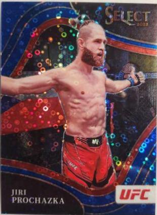 Jiri Prochazka 2022 Panini Select UFC Octagonside #208 Blue Disco