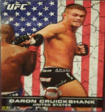 Daron Cruickshank 2013 Topps UFC Bloodlines Base #69 Flag