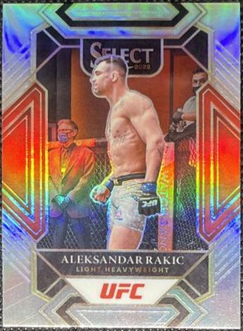 Aleksandar Rakic 2022 Panini Select UFC Mezzanine #371 Silver