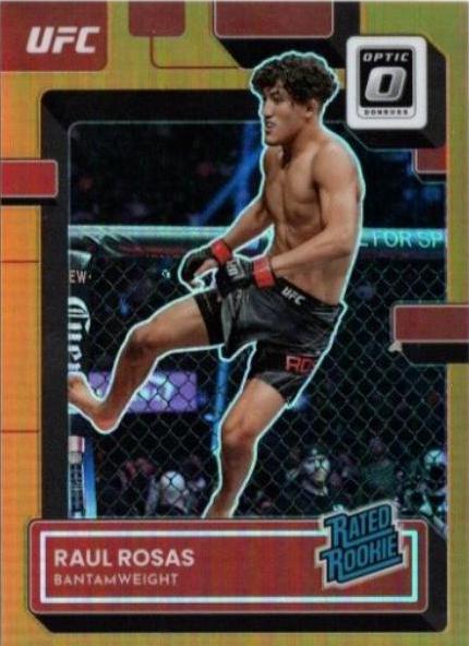 Raul Rosas 2023 Panini Donruss Optic UFC Base #115 Orange