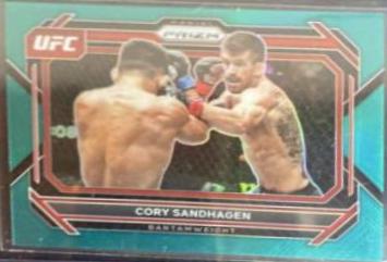 Cory Sandhagen 2021 Panini Prizm UFC Base #126 Teal