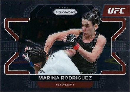 Marina Rodriguez 2022 Panini Prizm UFC Base #46 Octagon