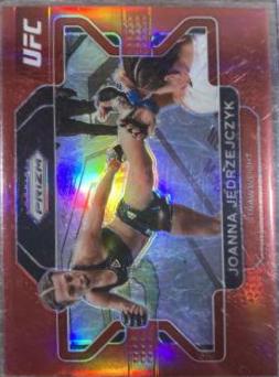 Joanna Jędrzejczyk 2022 Panini Prizm UFC Base #83 Red