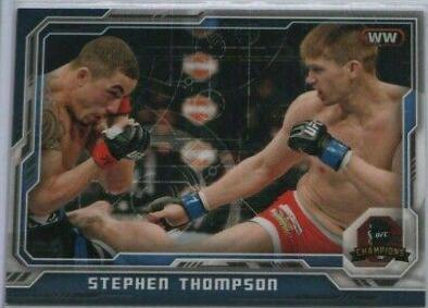 Stephen Thompson 2014 Topps UFC Champions Base #111 Blue