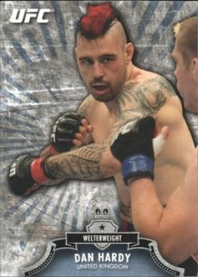 Dan Hardy 2012 Topps UFC Bloodlines Base #8 Platinum