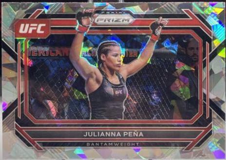 Julianna Peña 2023 Panini Prizm UFC Base #5 Ice