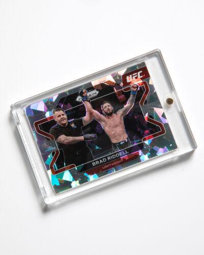 Brad Riddell 2022 Panini Prizm UFC Base #37 Ice