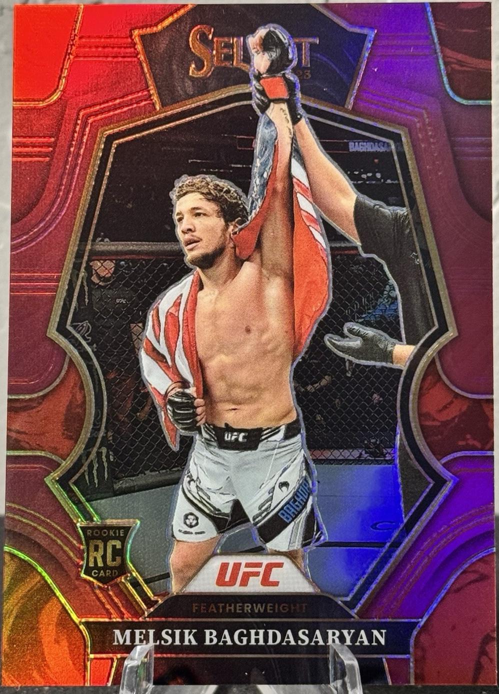 Melsik Baghdasaryan 2023 Panini Select UFC Premier Level #137 Maroon