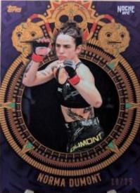 Norma Dumont 2024 Topps Noche UFC Base #10 Purple