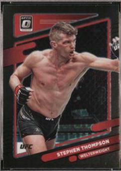 Stephen Thompson 2022 Panini Donruss Optic UFC Base #69 Black Pandora