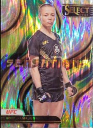 Rose Namajunas 2023 Panini Select UFC Sensations #24 Flash