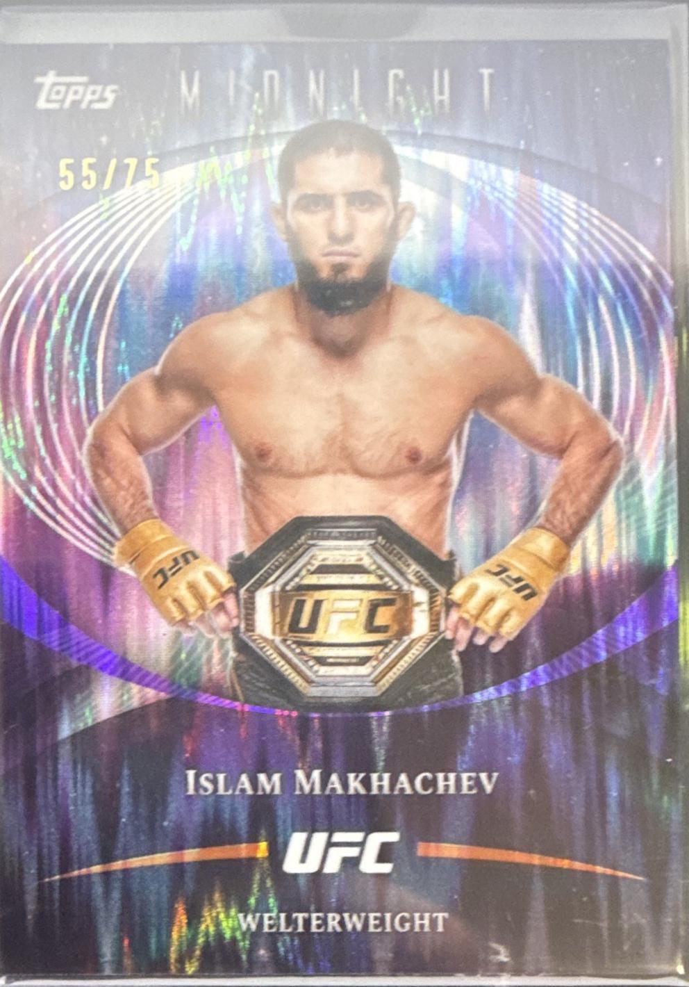 Islam Makhachev 2026 Topps Midnight UFC Base #88 Dusk