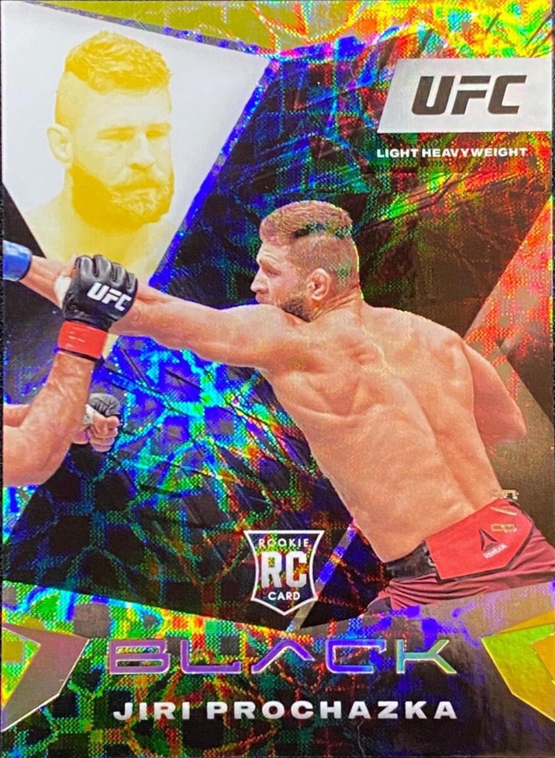 Jiri Prochazka 2021 Panini Chronicles UFC Base Black #102 Asia Gold