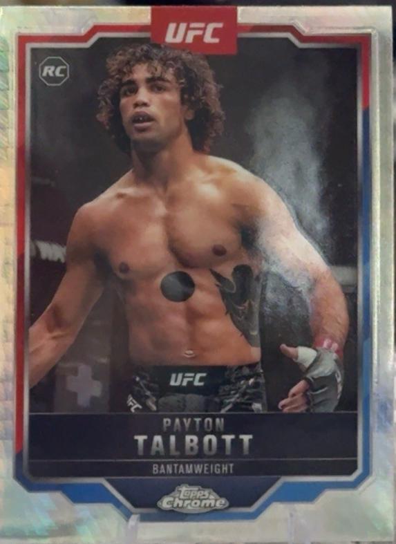 Payton Talbott 2025 Topps Chrome UFC Base #141 Prism Refractor