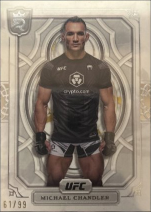Michael Chandler 2024 Topps Royalty UFC Base #53 Platinum
