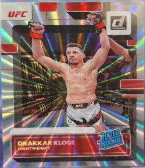 Drakkar Klose 2023 Panini Donruss UFC Base #207 Laser