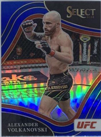 Alexander Volkanovski 2022 Panini Select UFC Octagonside #219 Silver