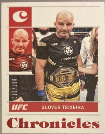 Glover Teixeira 2022 Panini Chronicles UFC Base Chronicles #53 Red