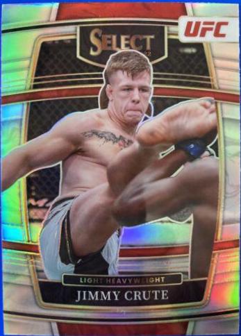 Jimmy Crute 2022 Panini Select UFC Concourse #78 Silver