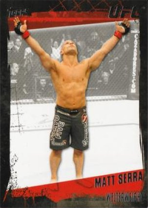 Matt Serra 2010 Topps UFC Base #86 Gold