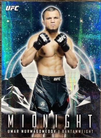 Umar Nurmagomedov 2024 Topps Midnight UFC Base #52 Moon Beam