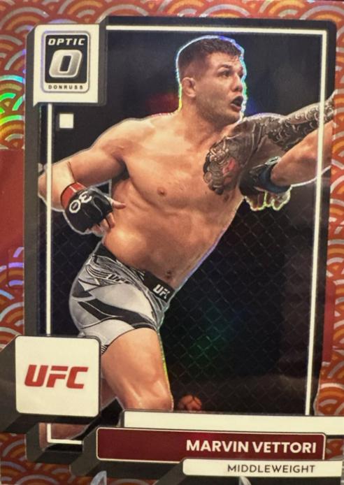 Marvin Vettori 2023 Panini Donruss Optic UFC Base #5 Photon