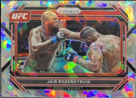 Jairzinho Rozenstruik 2023 Panini Prizm UFC Base #4 Ice