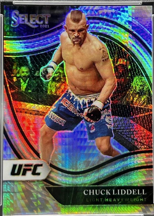 Chuck Liddell 2021 Panini Select UFC Octagonside #280 Lucky Envelopes